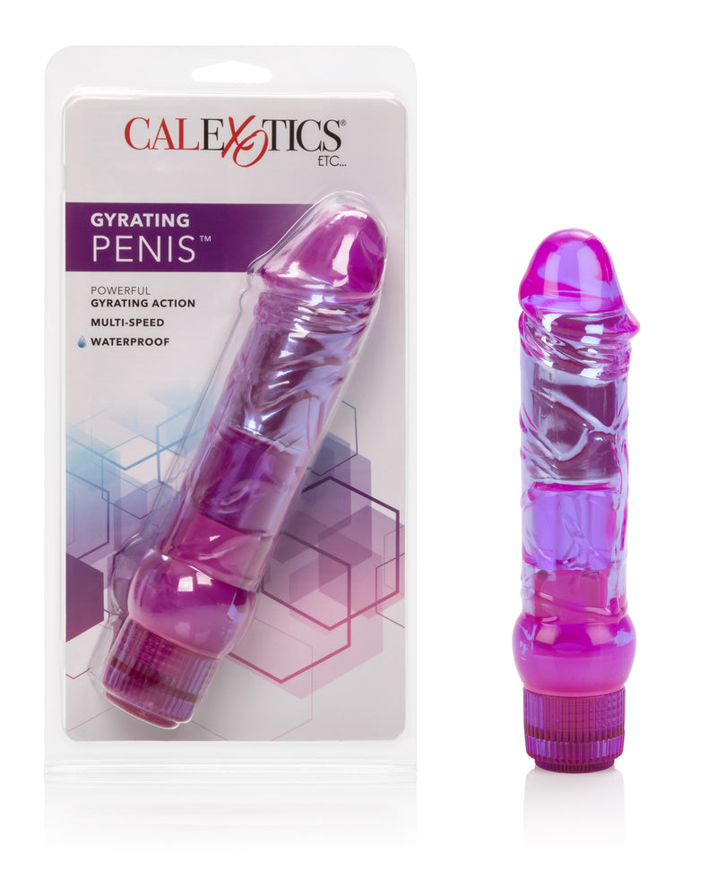"Waterproof Crystalessence Gyrating Penis SE0727142"