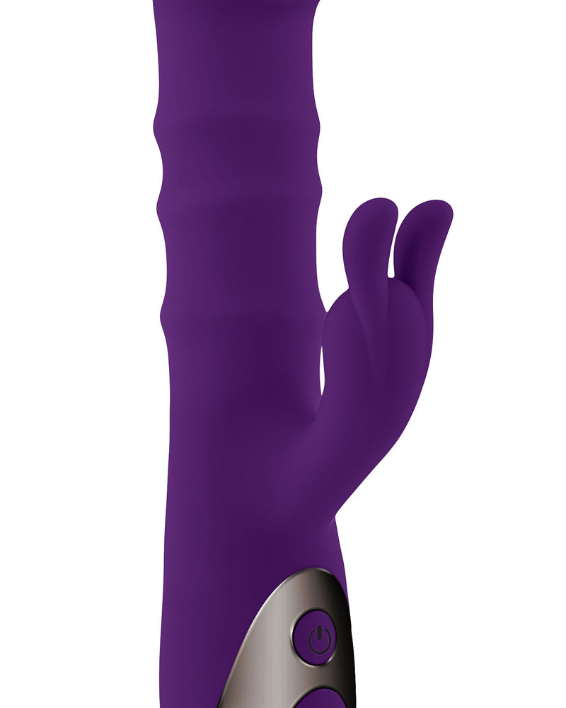 Playboy Pleasure - Hop to It - Rabbit Vibrator - Dark Purple