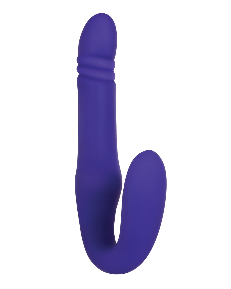 Eve's Ultimate Thrusting Strapless Strap-on - Purple