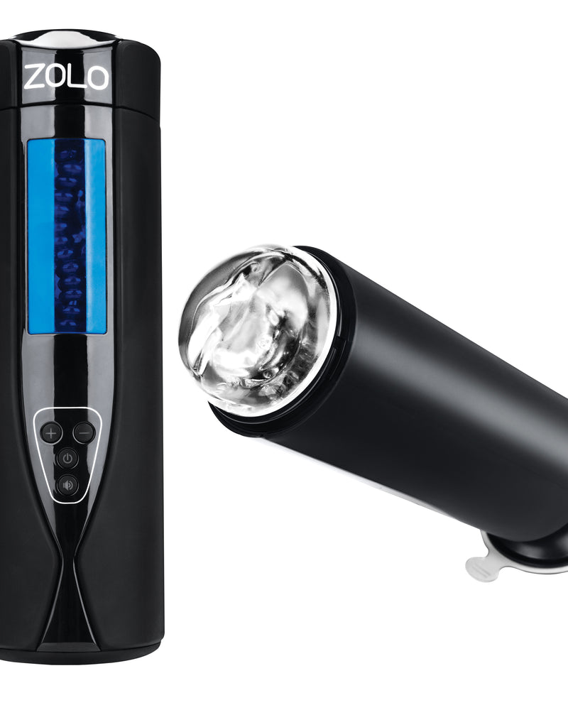 Zolo Tornado Rechargeable Masturbator - Black