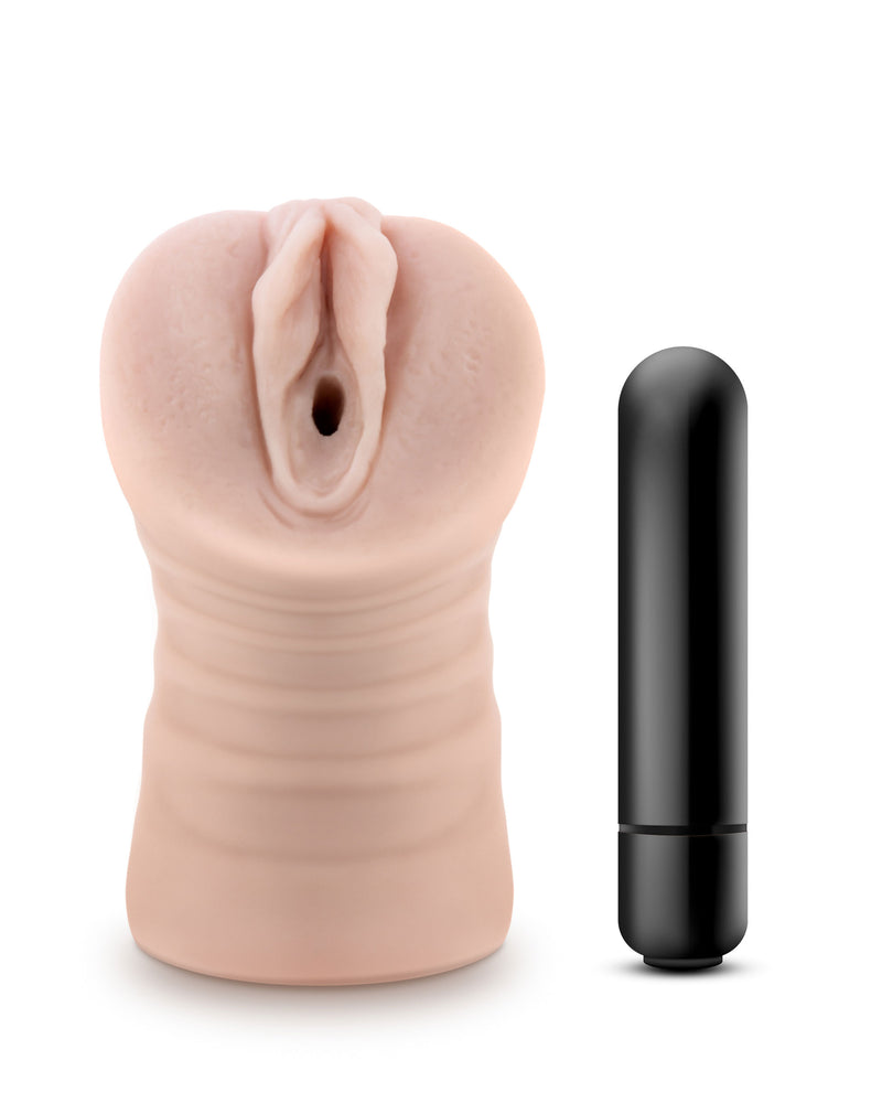 Enlust - Ayumi - Vibrating Stroker - Beige