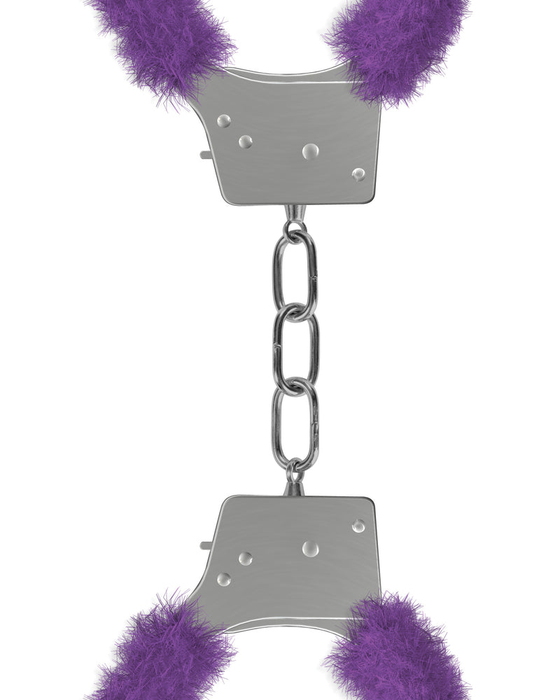 "Beginner's Furry Handcuffs - Purple OU-OU002PUR"