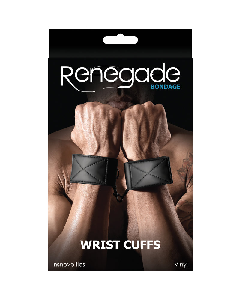 Renegade Bondage Wrist Cuff - Black