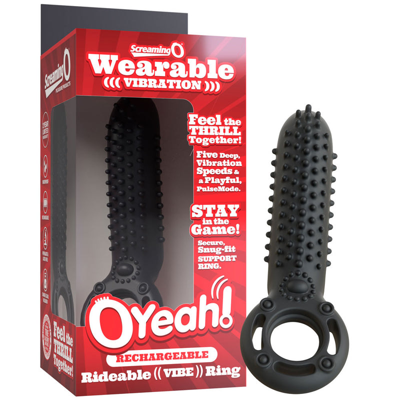 Rechargeable O Yeah Silicone - Black