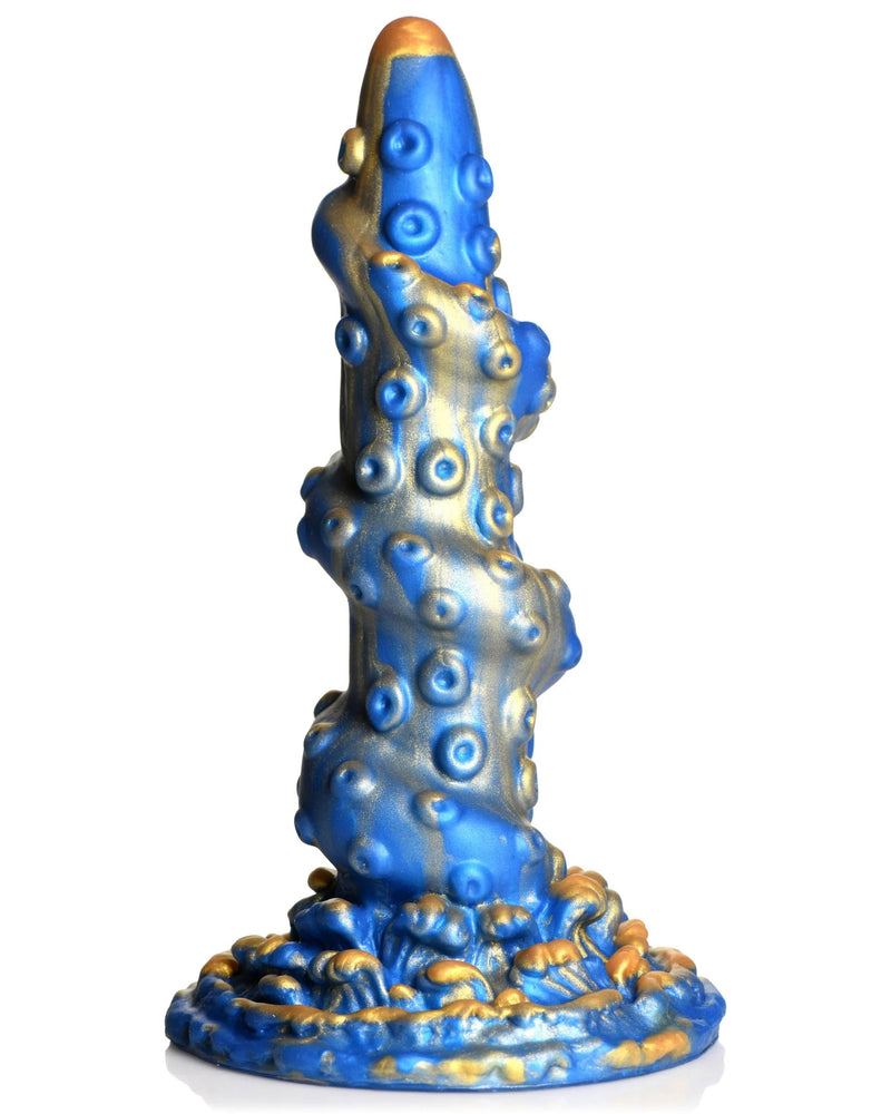 Lord Kraken Tentacled Silicone Dildo - Blue