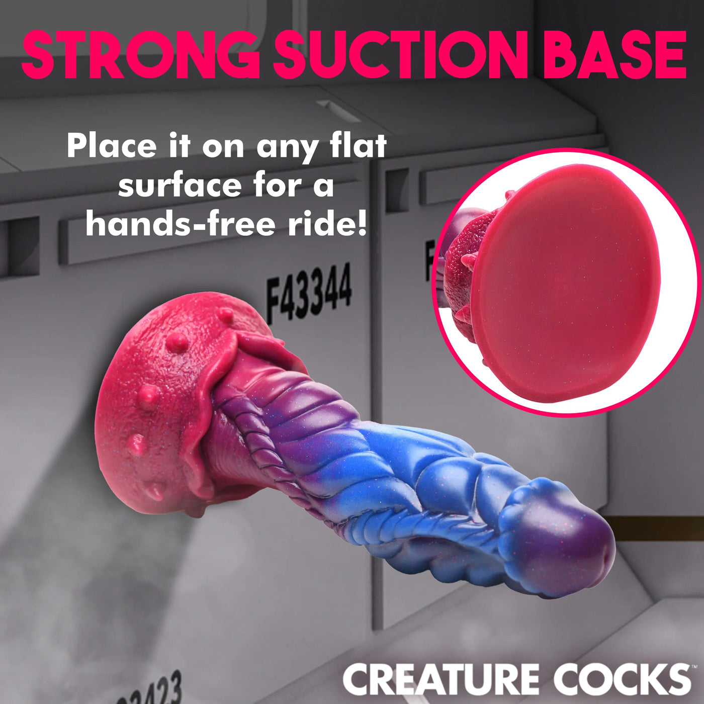 "Intruder Alien Silicone Dildo CC-AH225"