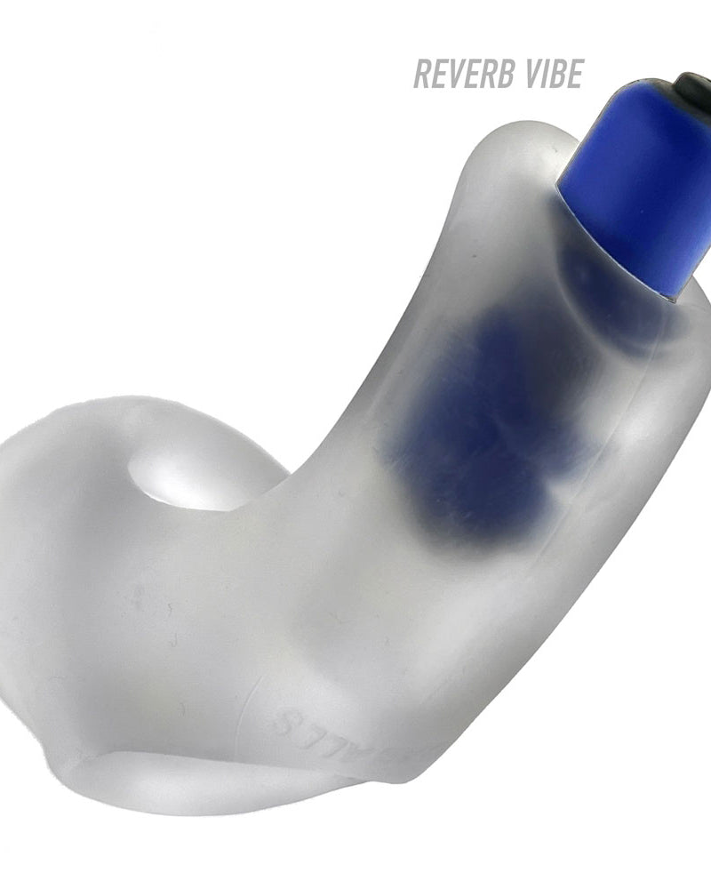 "Buzzfuck Taint Vibe-Sling - Clear Ice HUJ-138-CLRICE"