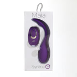 Syrene Remote Control Luxury USB Rechargeable Bullet Vibrator - Purple