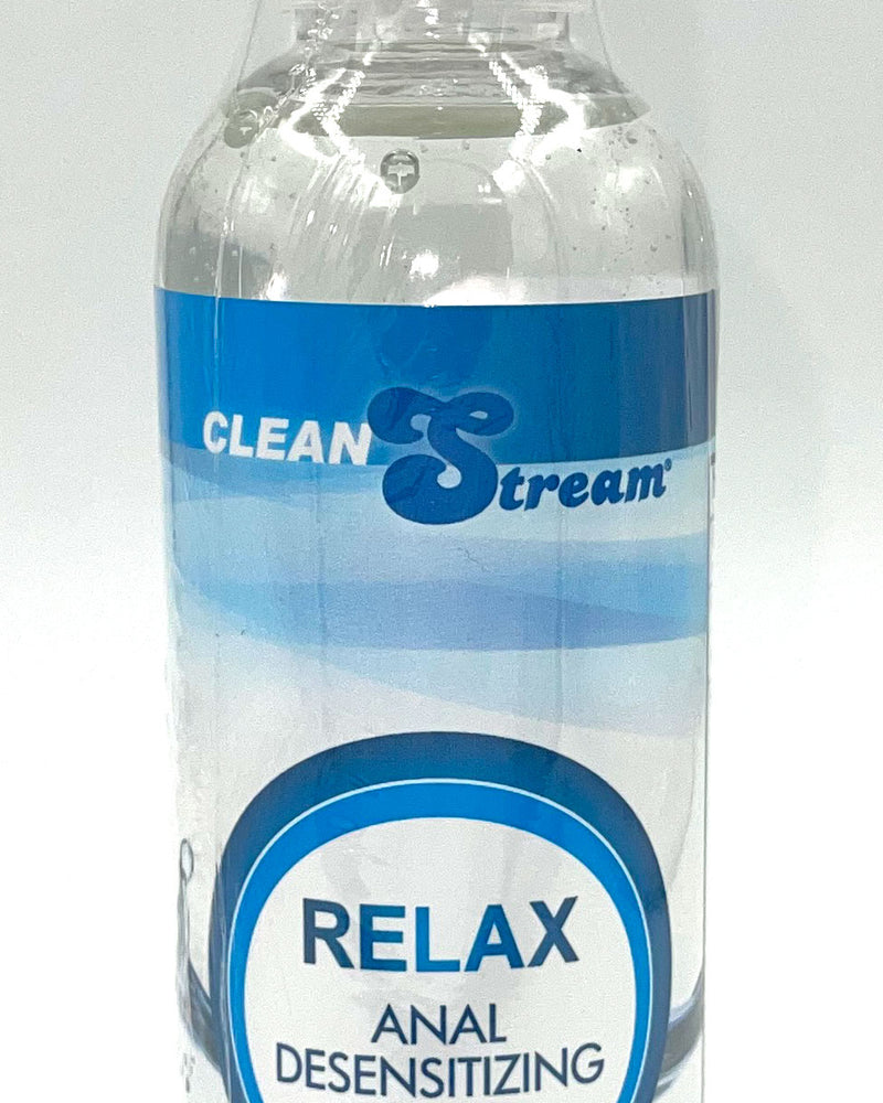 "Relax Desensitizing Anal Lube With Dispensing Tip - 8 Oz CS-AF987"