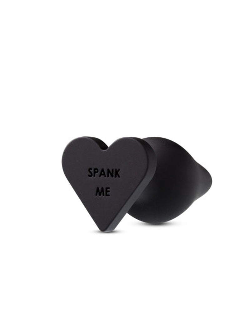 "Temptasia - Spank Me Butt Plug - Black BL-95635"
