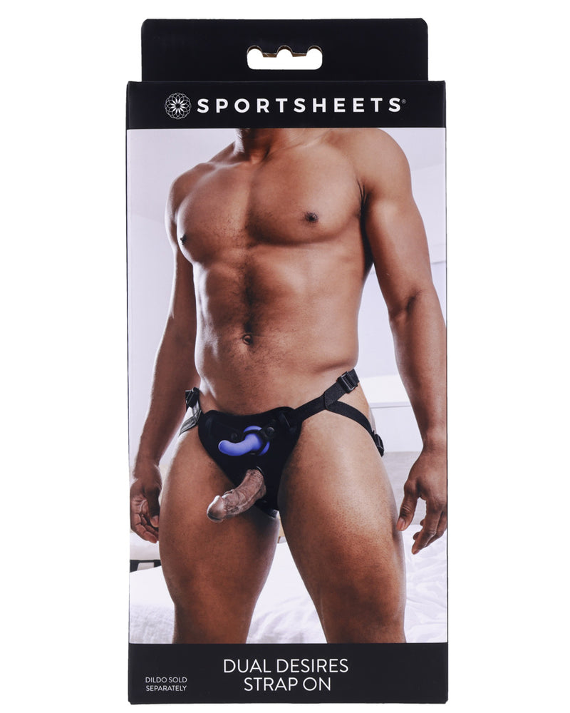"Dual Desires Strap on - Black SS31003"