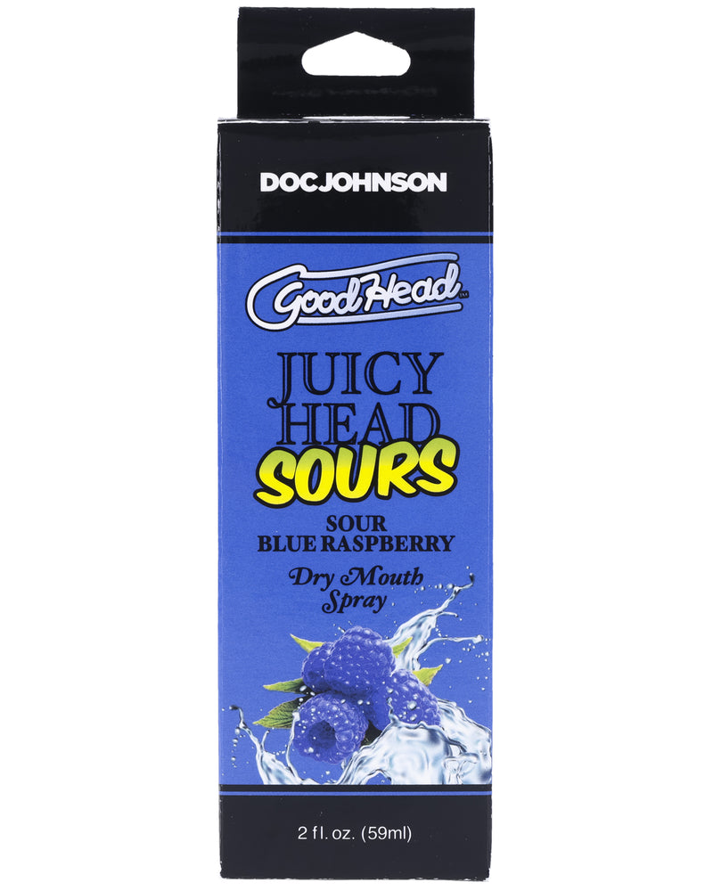 "Goodhead - Juicy Head - Dry Mouth Spray - Sour Blue Raspberry - 2 Oz DJ1363-02-BX"
