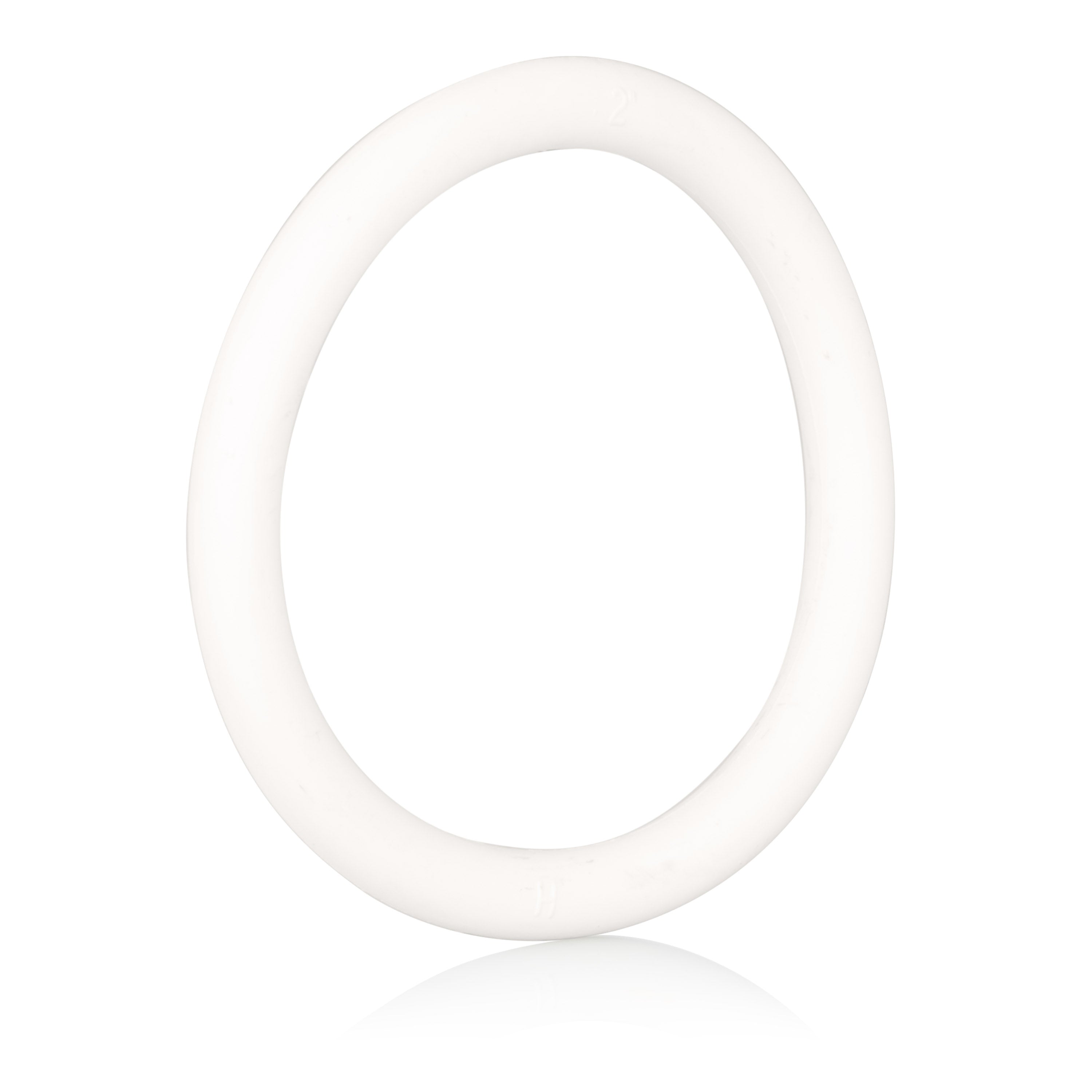 Rubber Ring 3 Piece Set - White