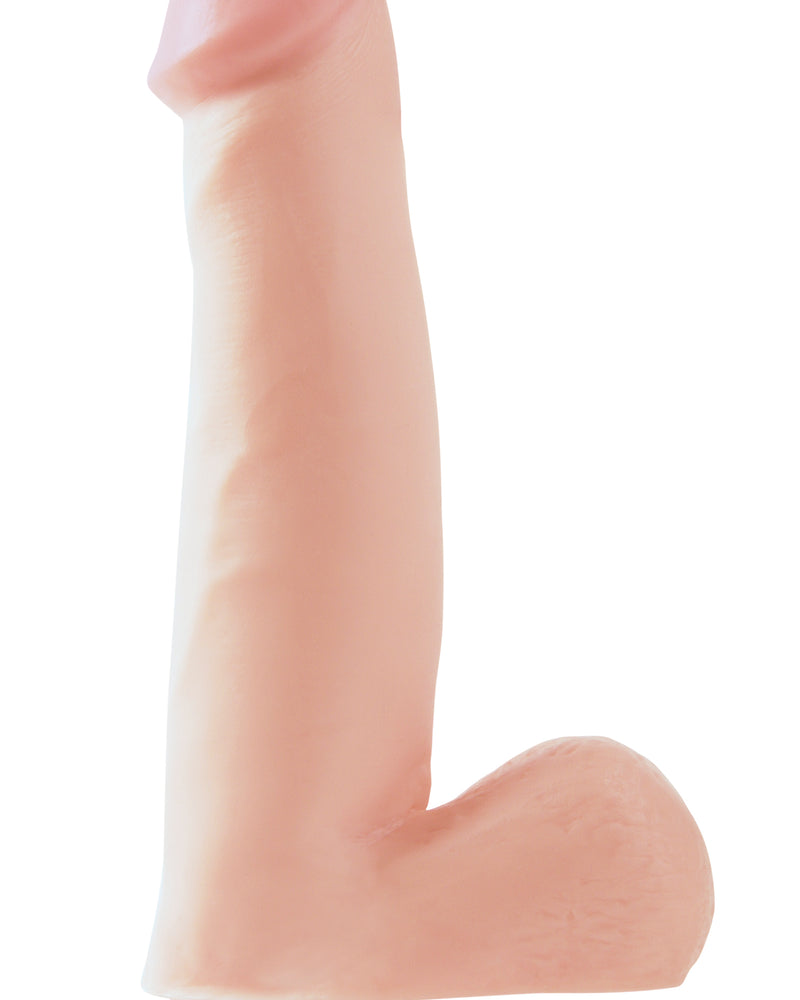 "Basix Rubber Works 7.5 Inch Dong With Suction Cup - Flesh PD4228-21"