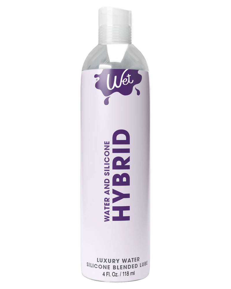 Wet Hybrid Luxury Water/silicone Blend Based Lubricant 4 Oz