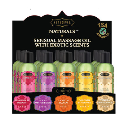 "Naturals Massage Oil Pre Pack KS12102"