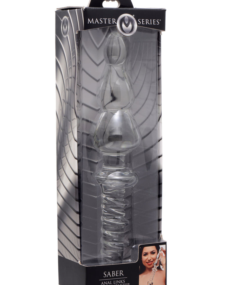 Saber Anal Links Glass Thruster