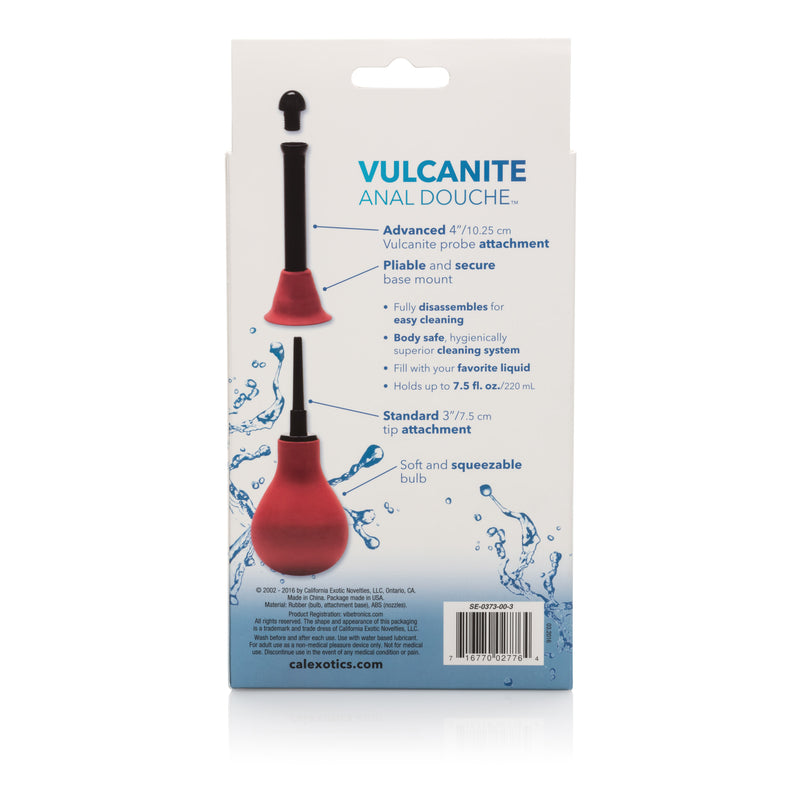 Vulcanite Anal Douche With Attachement