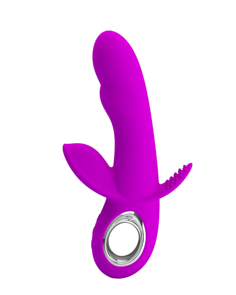 Pretty Love Humphrey Bendable Front and Back Rabbit - Fuchsia