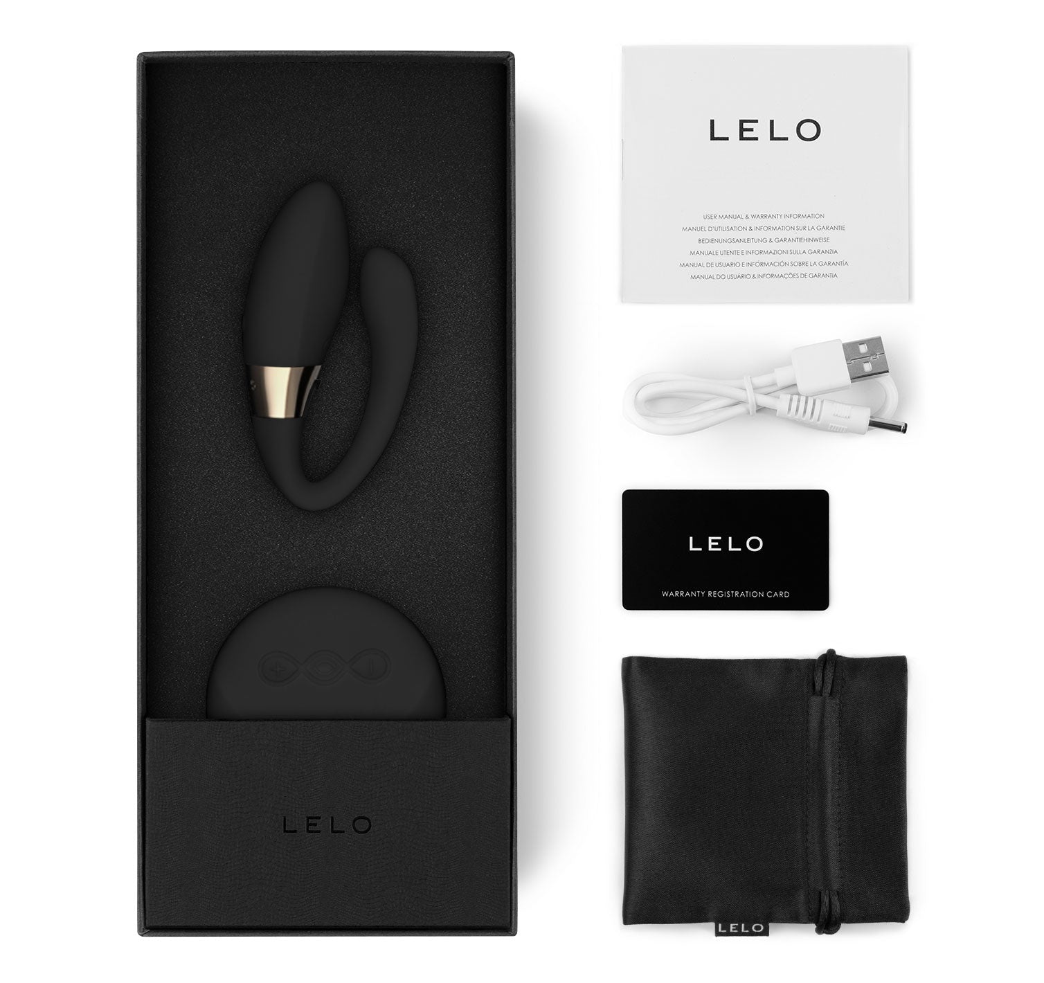 "Tiani Duo - Black LELO-8403"