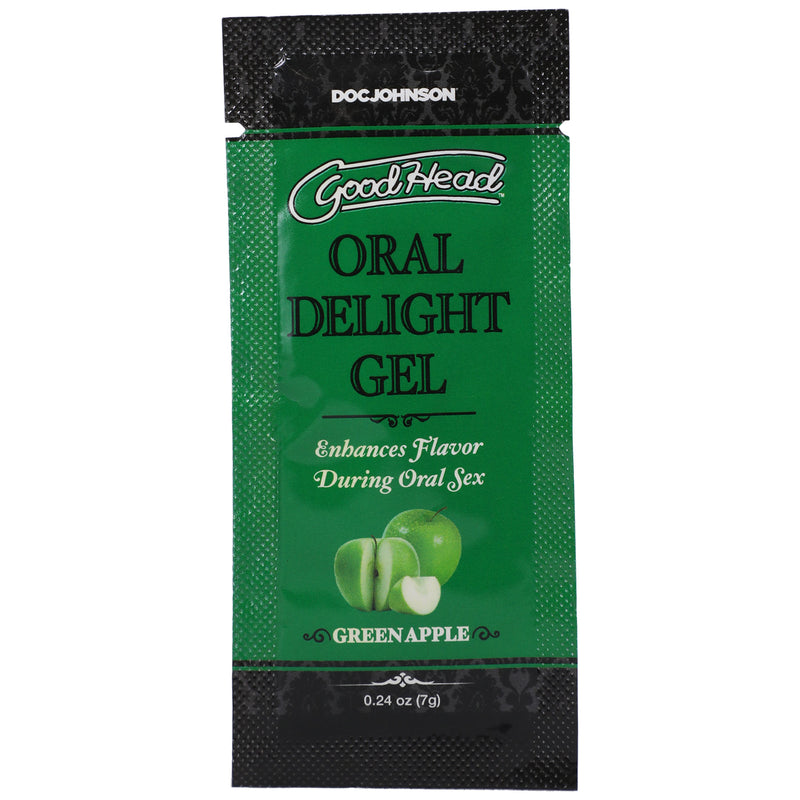 "Goodhead - Oral Delight Gel - Green Apple - 0.24 Oz DJ1387-36-BU"
