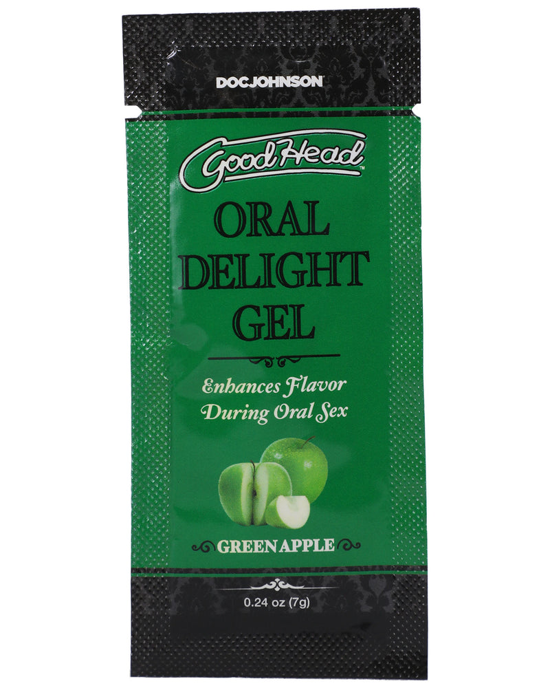 "Goodhead - Oral Delight Gel - Green Apple - 0.24 Oz DJ1387-36-BU"
