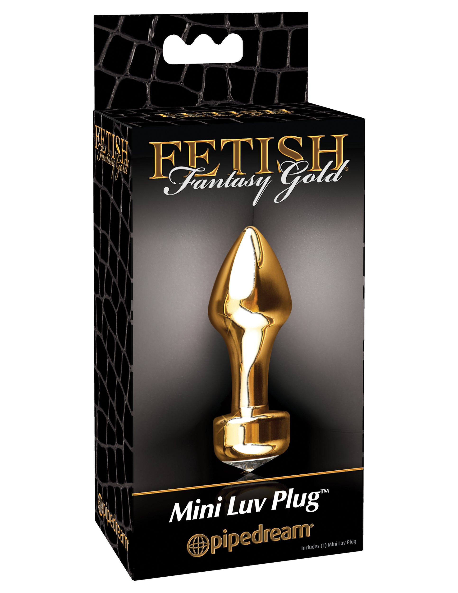 Fetish Fantasy Gold Mini Luv Plug - Gold