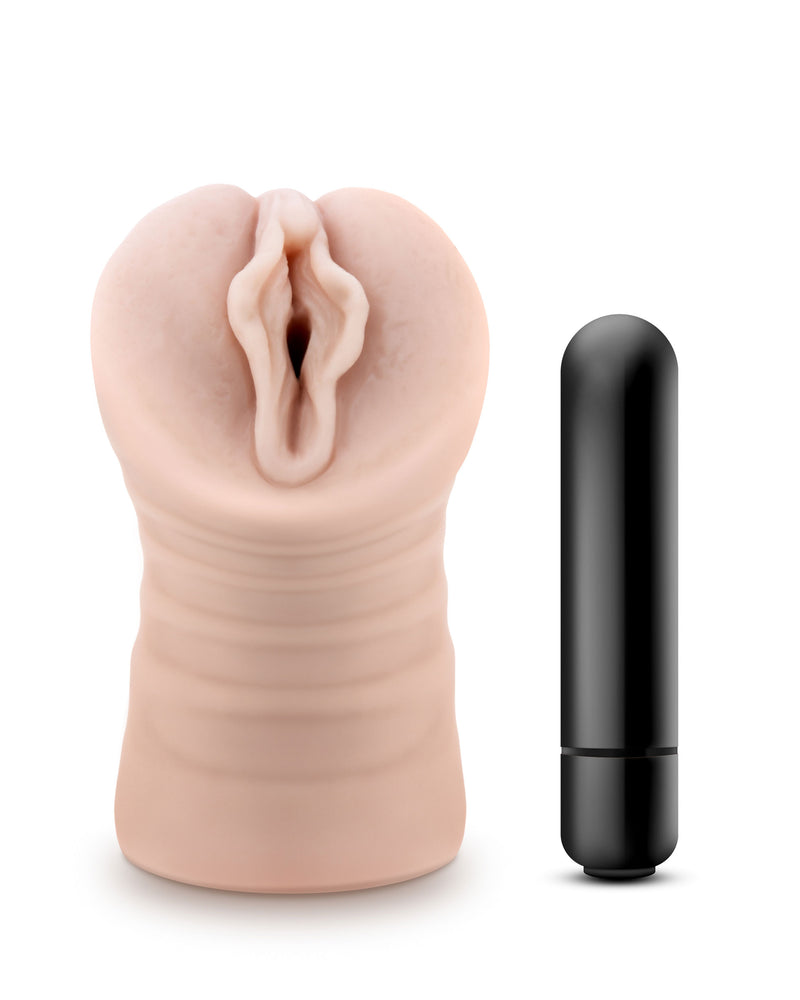 Enlust - Destini - Vibrating Stroker - Beige