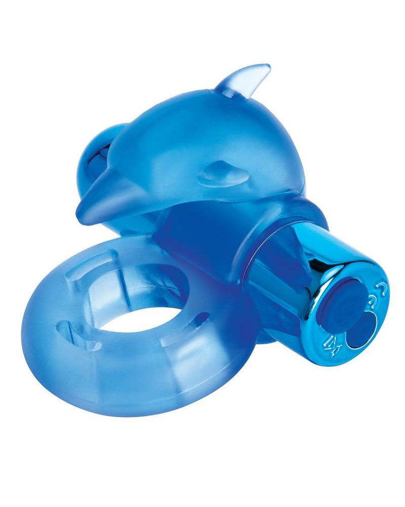 Bodywand Rechargeable Dancing Dolphin Ring - Blue