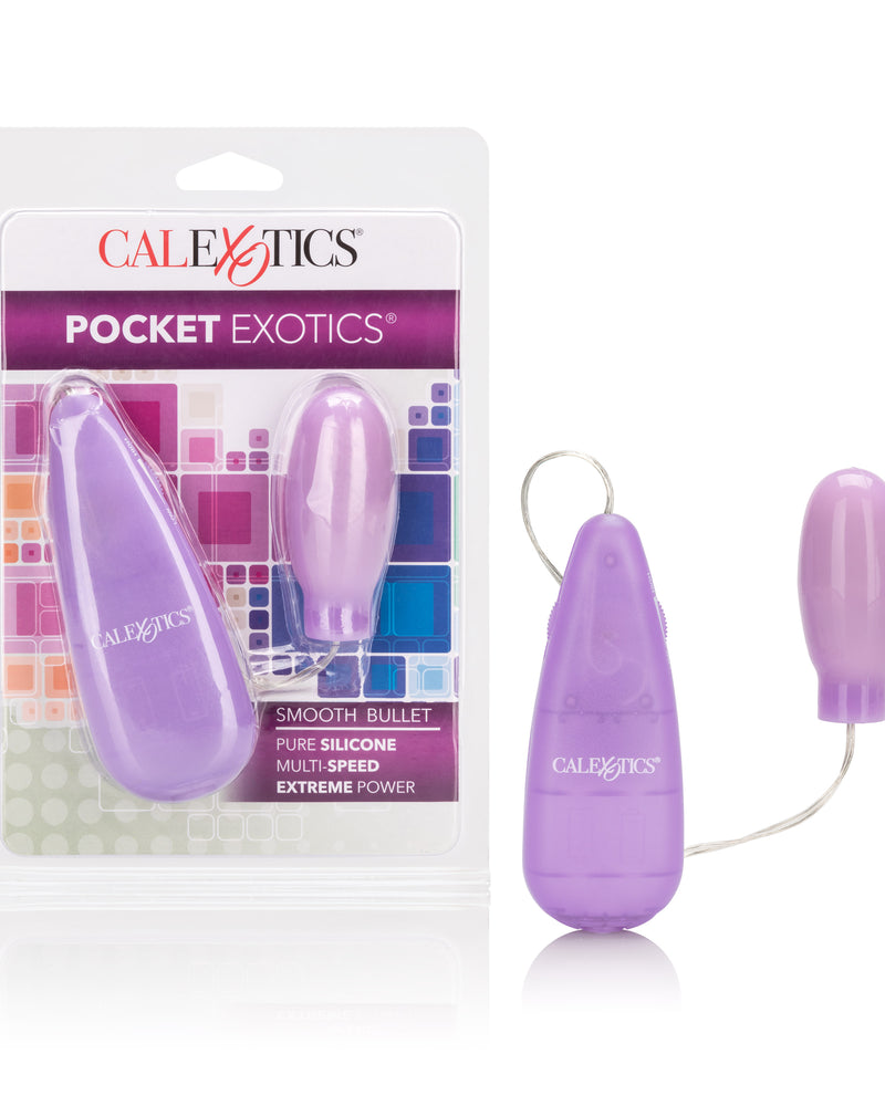 "Silicone Slims Vibrating Smooth Bullet - Purple SE1130142"