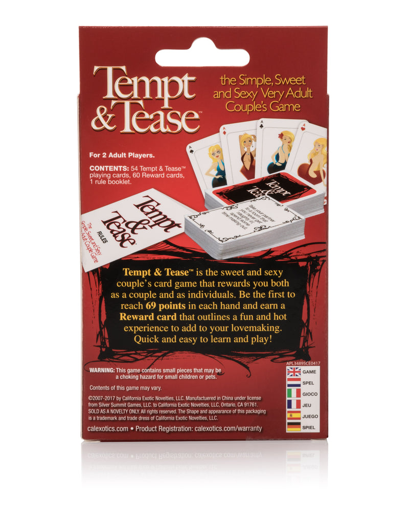 Tempt and Tease Game