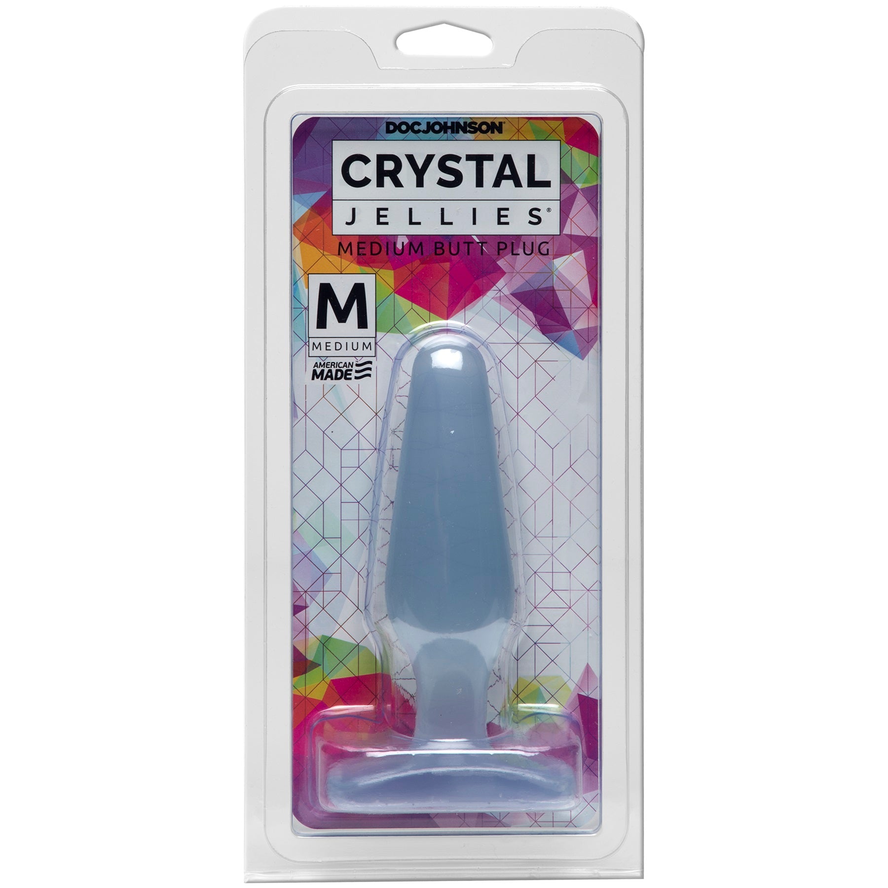 Crystal Jellies Butt Plug - Medium - Clear