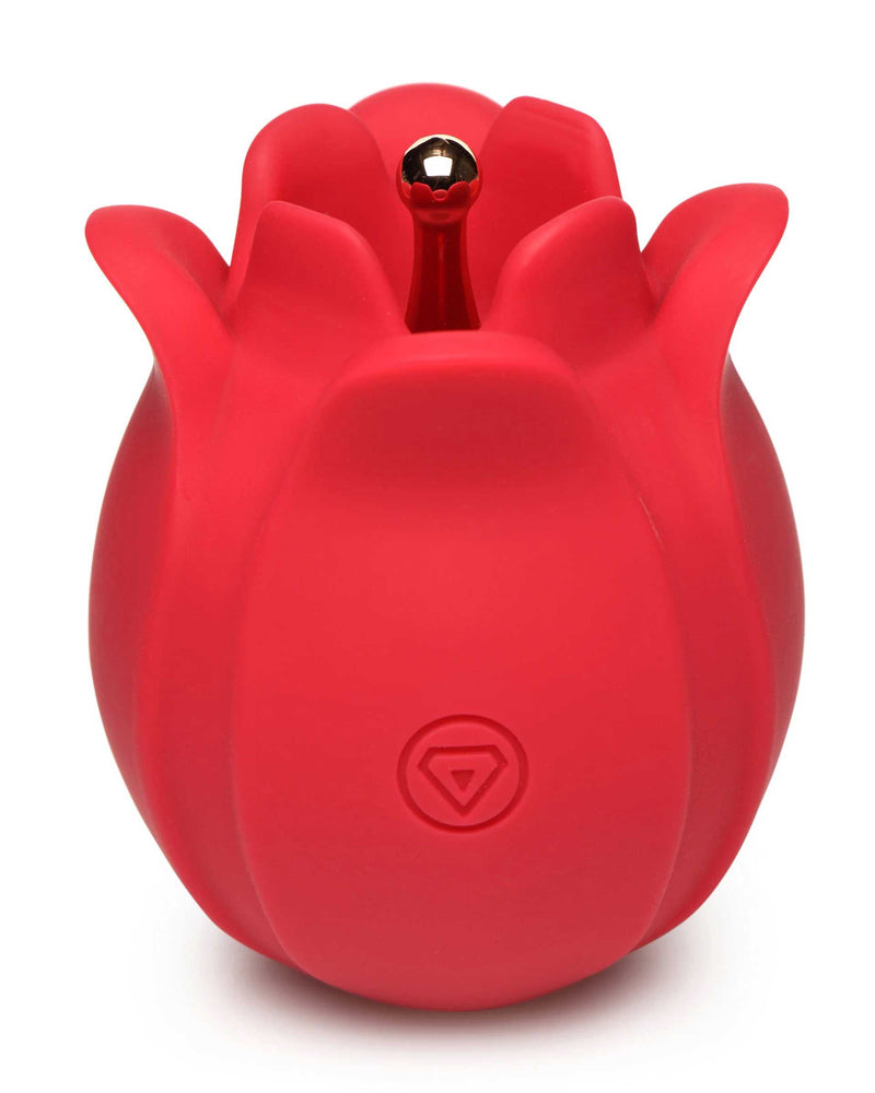 Orchids Wild Vibrating Pinpoint Rose Tickler - Red