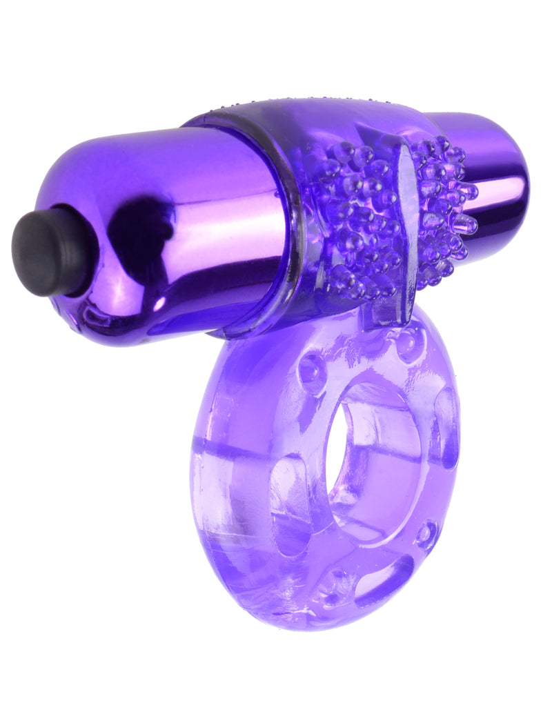 "Fantasy C-Ringz Vibrating Super Ring Purple PD5860-12"