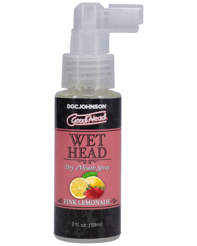 "Goodhead - Wet Head - Dry Mouth Spray - Pink Lemonade - 2 Fl. Oz. (59ml) DJ1361-20-BX"