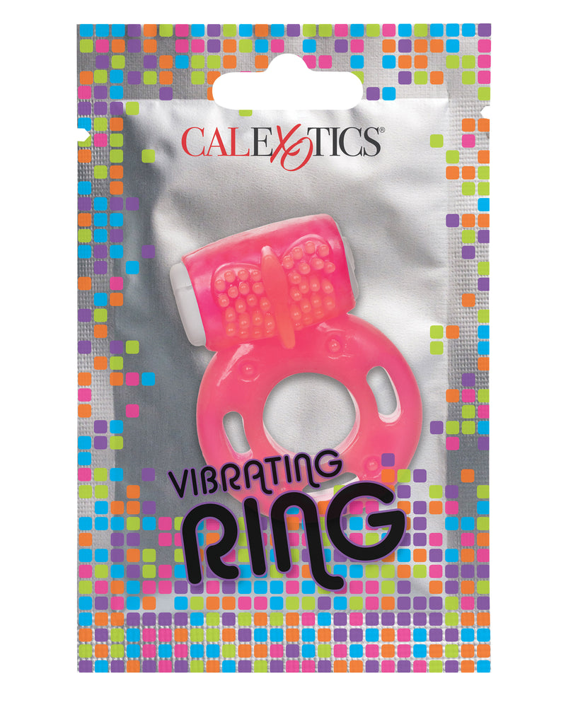 "Foil Pack Vibrating Ring - Pink SE8000301"