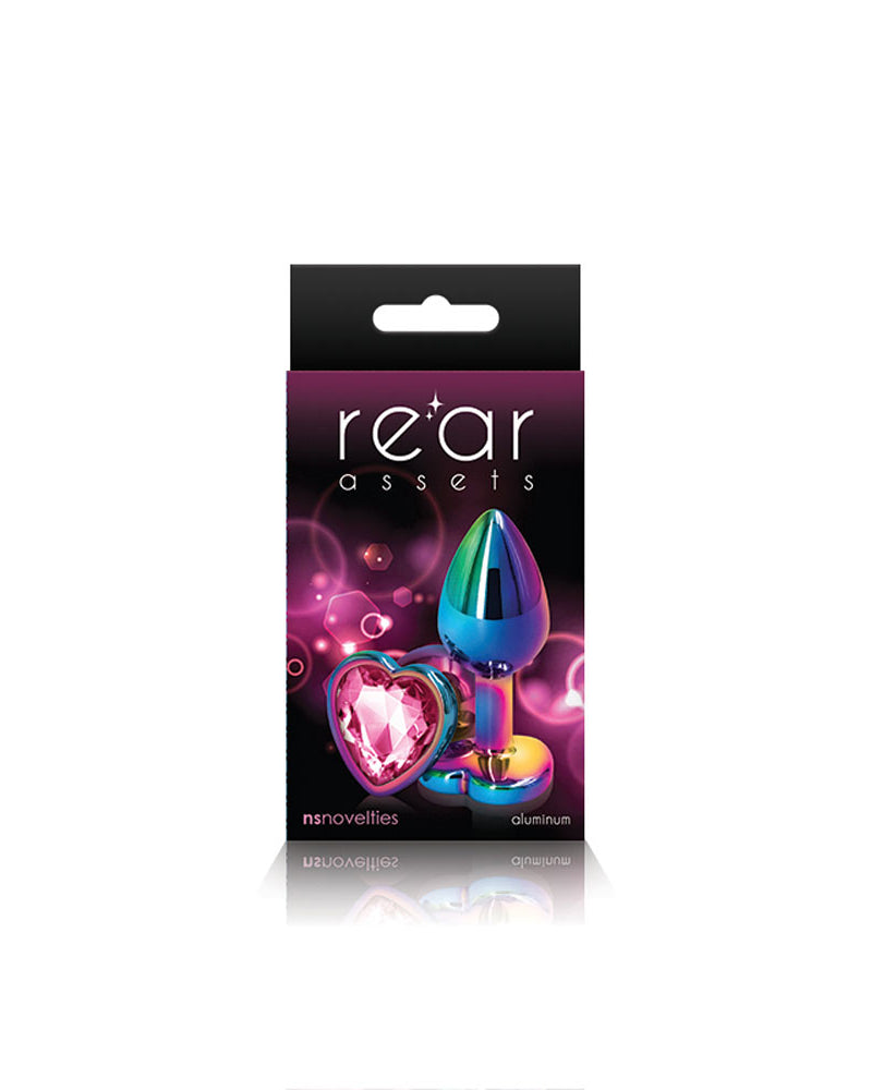 "Rear Assets - Multicolor Heart - Small - Pink NSN0962-14"