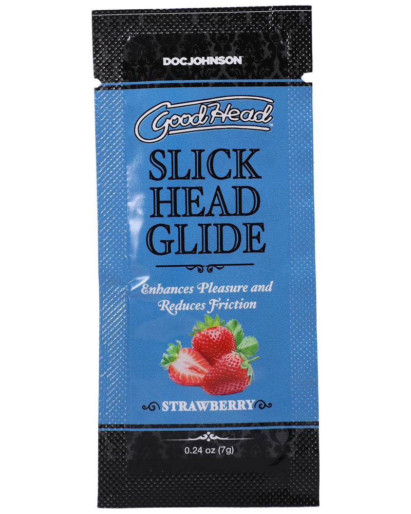 "Goodhead - Slick Head Glide - Strawberry - 0.24 Oz DJ1387-14-BU"