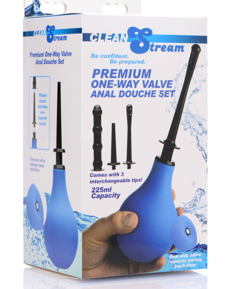 "Premium One- Way Valve Anal Douche Set CS-AF198"