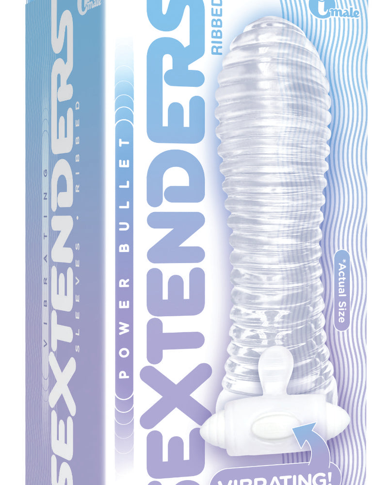 The 9's Vibrating Sextenders - Ribbed