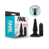 "Anal Adventures - Basic Vibrating Anal Pleaser - Black BL-10605"