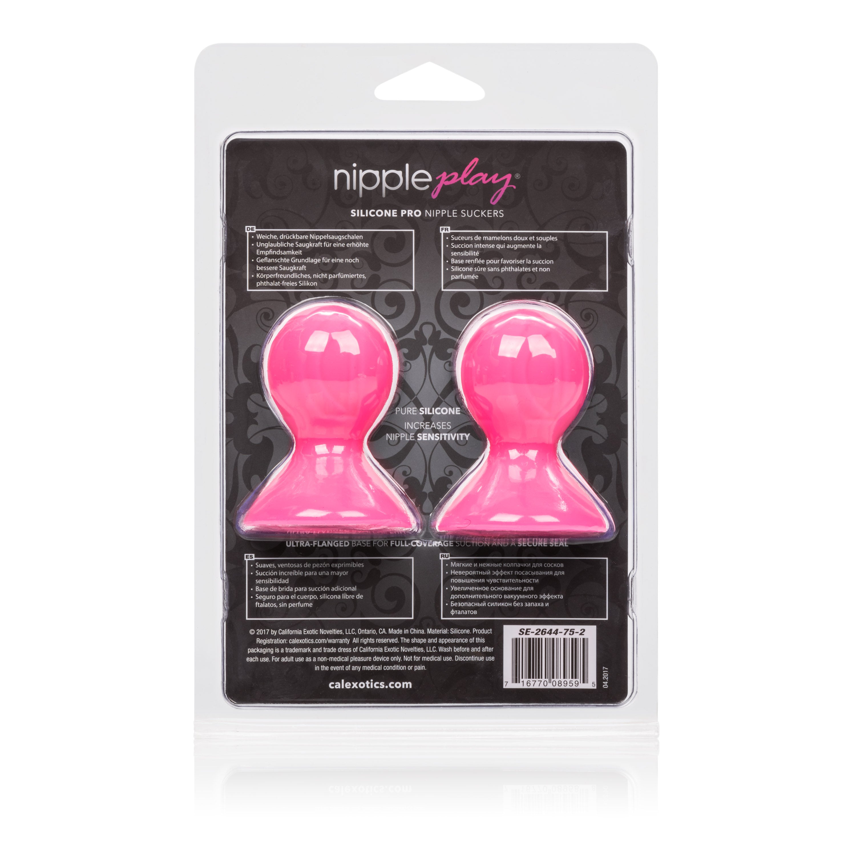 "Nipple Play Silicone Pro Nipple Suckers - Pink SE2644752"