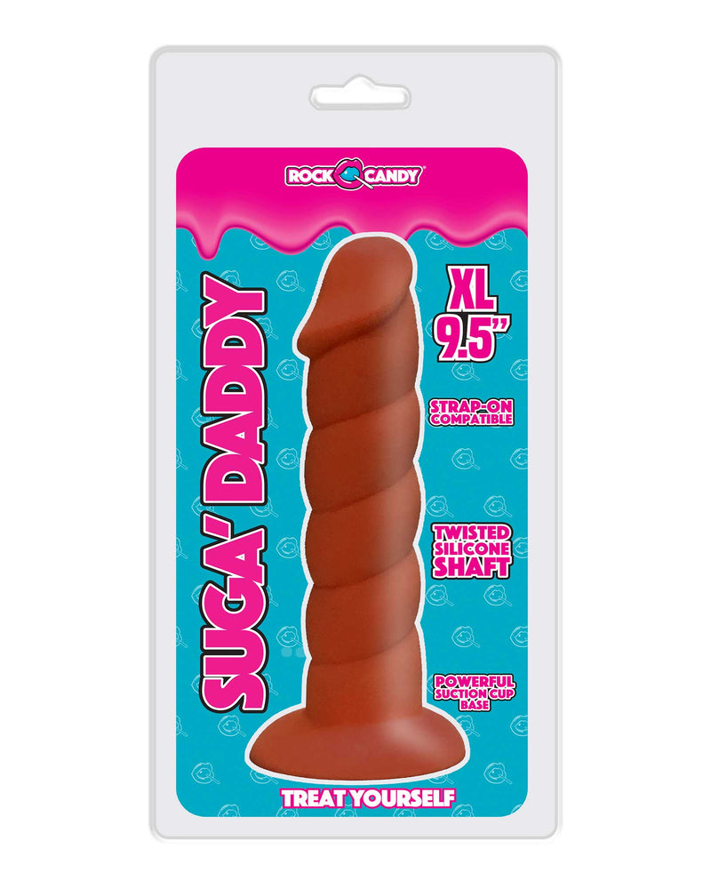 "Suga-Daddy 9.5 Inch Dong - Brown RC-SDAD9-101-BR"