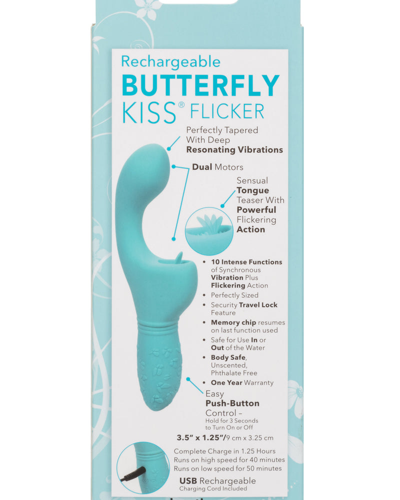 "Rechargeable Butterfly Kiss Flicker - Blue SE0783303"