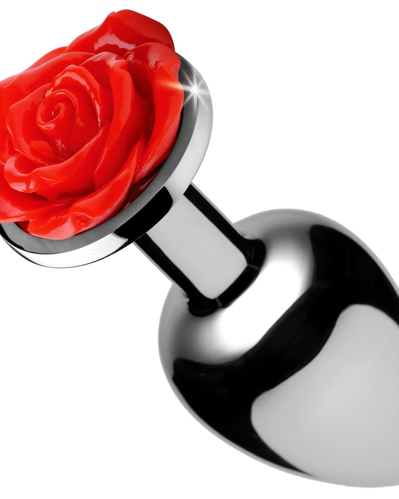 "Red Rose Anal Plug - Medium BTYS-AF634-MEDIUM"