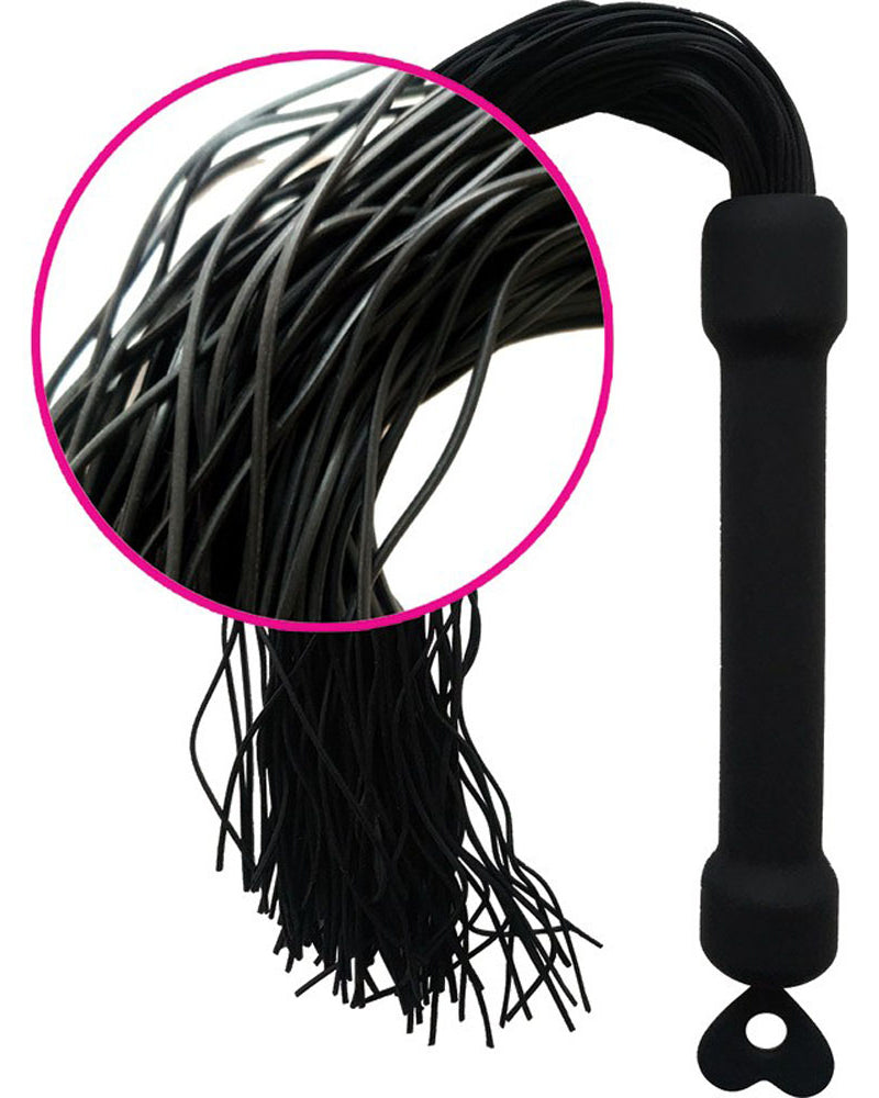 "Whip It! Black Tassel Whip HTP3283"