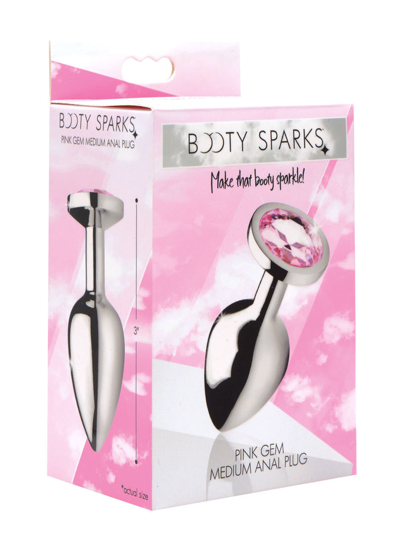 "Pink Gem Anal Plug - Medium BTYS-AF631-MEDIUM"