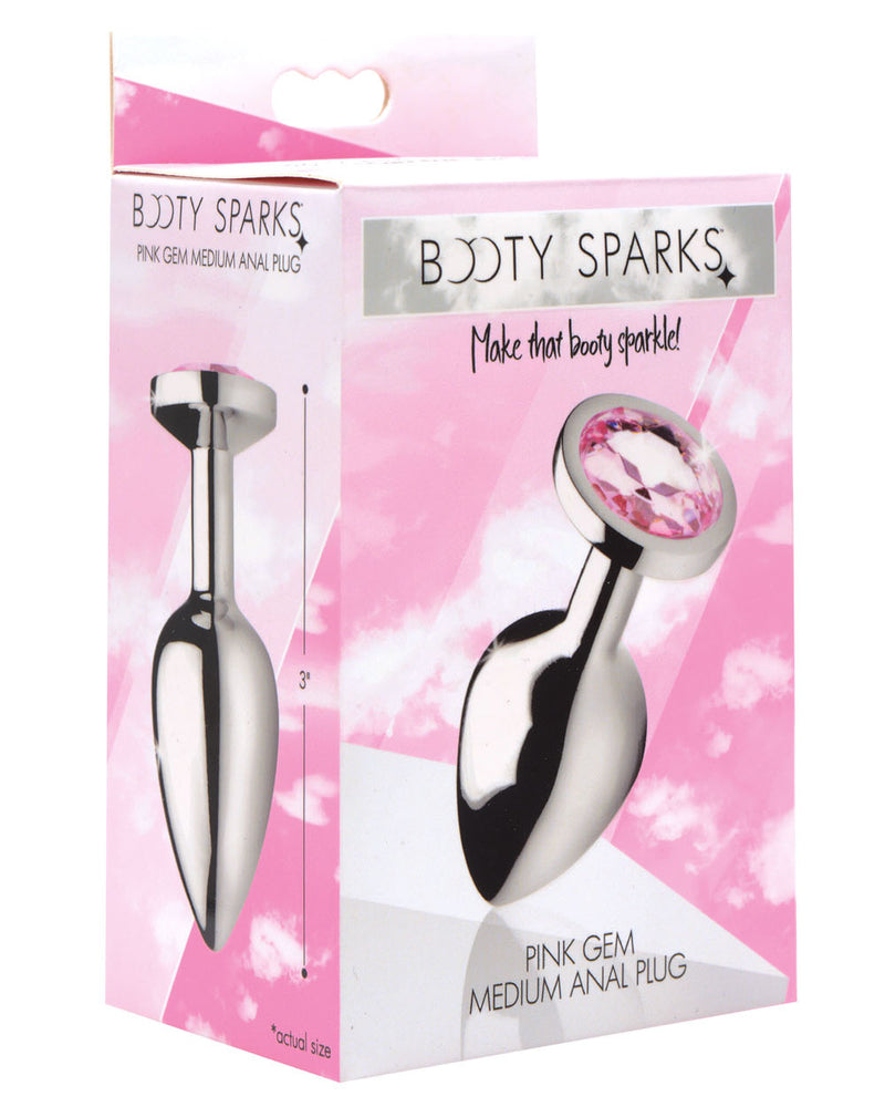 "Pink Gem Anal Plug - Medium BTYS-AF631-MEDIUM"