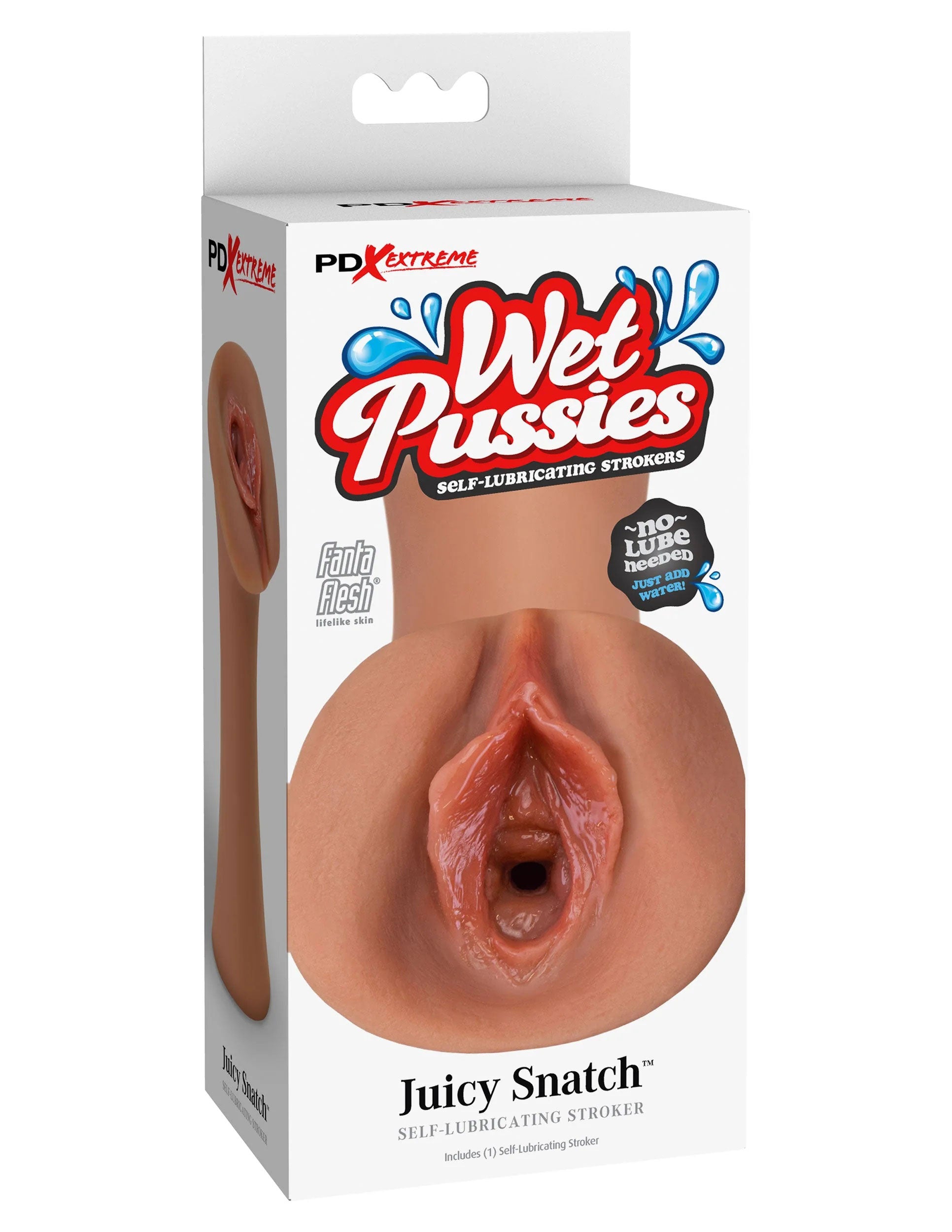 "Extreme Wet Pussies - Juicy Snatch - Tan PDRD438-22"