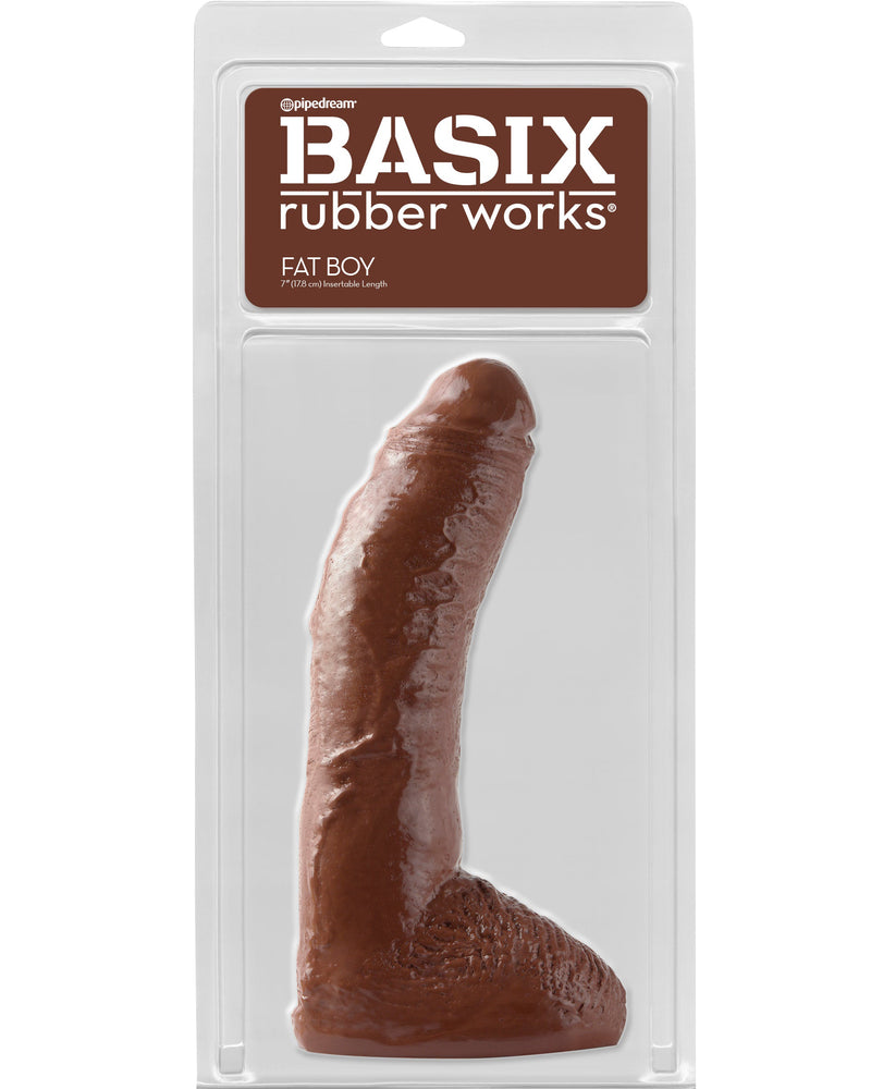 Basix Rubber Works - 10 Inch Fat Boy - Brown